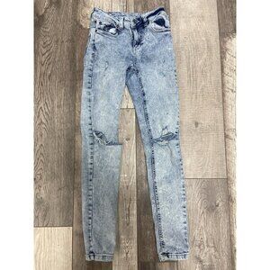 711 Light Wash Mid Rise Skinny Jeans | Women's